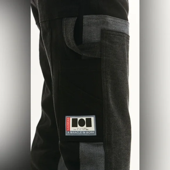 NWT NAHMIAS Colorblock Carpenter denim Jeans - Picture 11 of 15